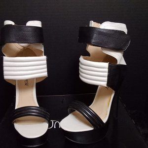 Black and White Heels